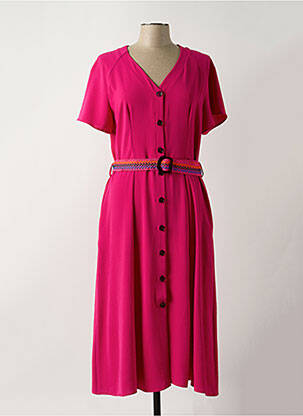 Rochie lungă roz TINTA femeie