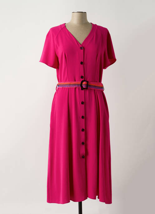 Rochie lungă roz TINTA femeie