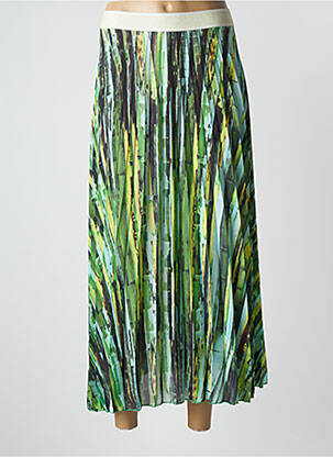 Fustă lungă verde PAZ TORRAS femeie