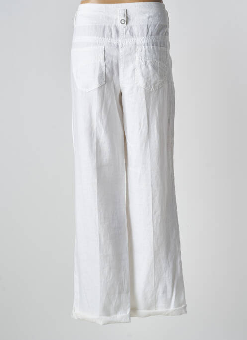 Pantalon drept alb OLSEN femeie
