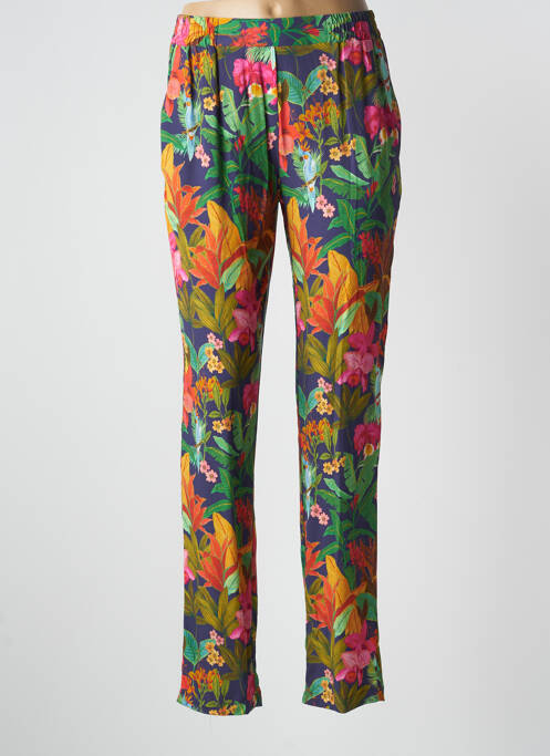 Pantalon drept verde LE PETIT BAIGNEUR femeie