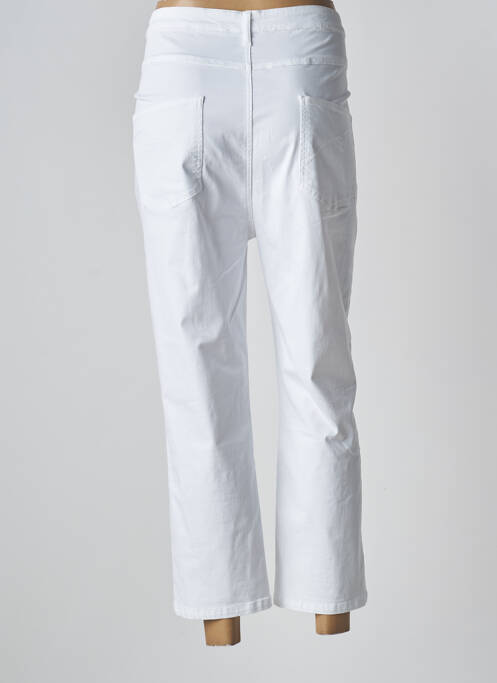 Pantalon trei sferturi alb TELMAIL femeie