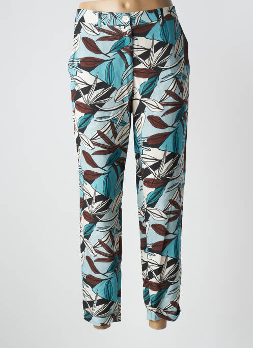 Pantalon drept albastru PAZ TORRAS femeie