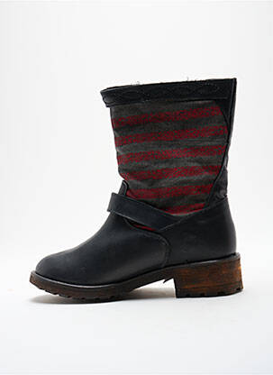 Botine/ghete material neted toc plat până la 3 cm negru FREEMAN T.PORTER femeie