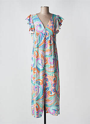 Rochie lungă albastru MOLLY BRACKEN femeie