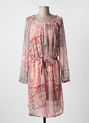 Rochie midi roz FRANSA femeie