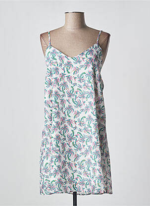 Rochie scurtă croială fluidă fără mâneci alb LILI SIDONIO femeie