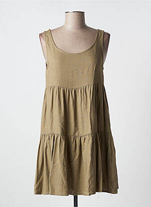 Rochie scurtă maro MOLLY BRACKEN femeie