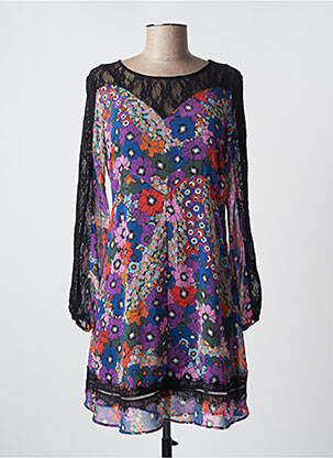 Rochie midi negru DESIGUAL femeie