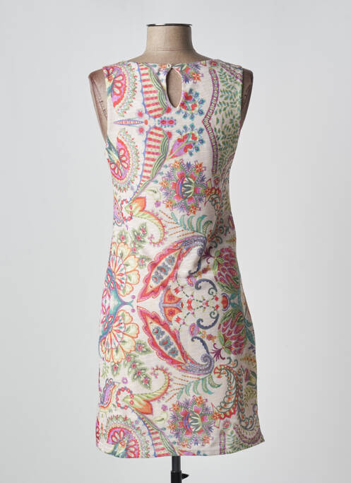 Rochie midi bej DESIGUAL femeie