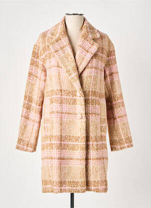 Palton lung bej MOLLY BRACKEN femeie