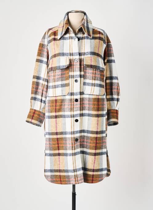 Palton lung maro LILI SIDONIO femeie