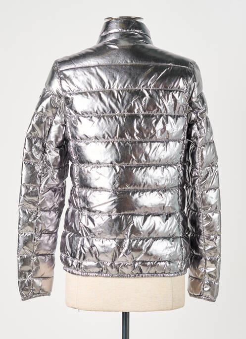 Geacă matlasată argintiu VON DUTCH femeie