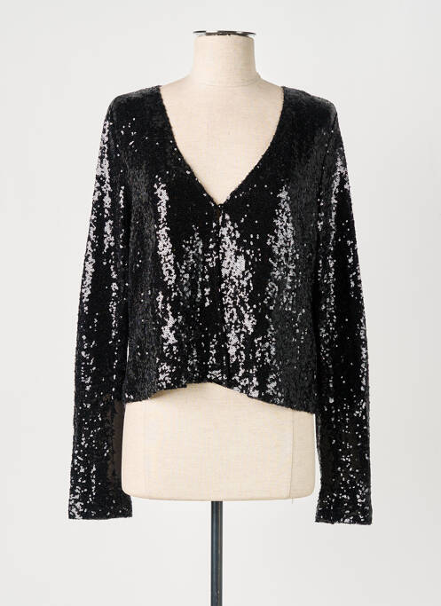 Vestă cu mâneci lungi negru CREAM femeie