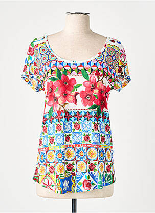 Tricou roșu DESIGUAL femeie