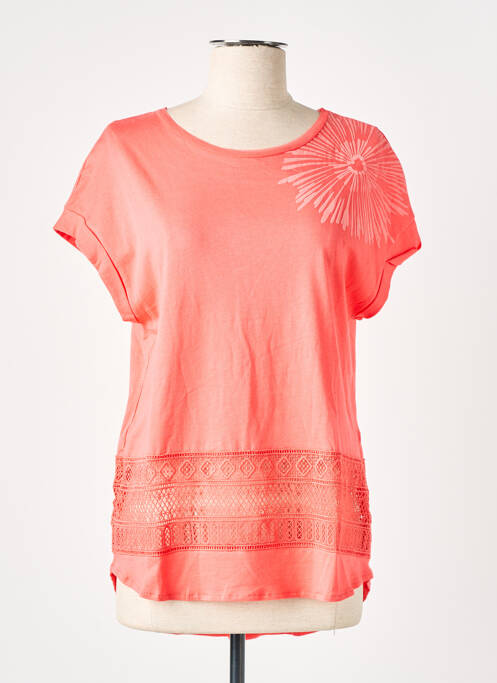 Tricou portocaliu DESIGUAL femeie