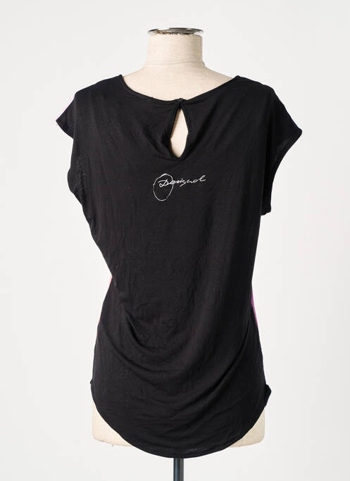 Tricou negru DESIGUAL femeie