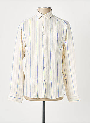 Cămașă cu mâneci lungi bej KHARMA bărbat