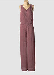 Salopetă-pantalon fără mâneci fără mâneci roșu PEPE JEANS femme