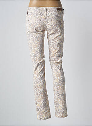 Pantalon slim buzunare bej FREESOUL femeie