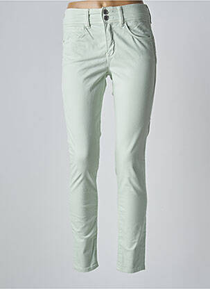 Pantalon slim buzunare verde SALSA femeie