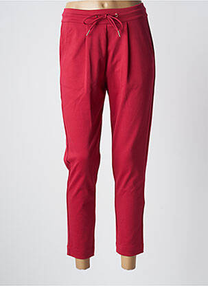 Pantalon 7/8 talie elastică roșu LPB femeie