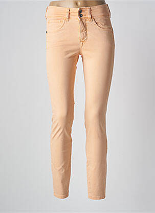 Pantalon slim buzunare portocalie SALSA femeie