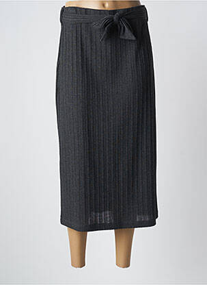 Fustă midi gri SYSTEMACTION femeie