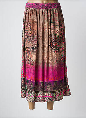 Fustă midi maro CREAM femeie