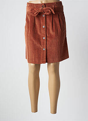 Fustă scurtă maro GRACE & MILA femeie