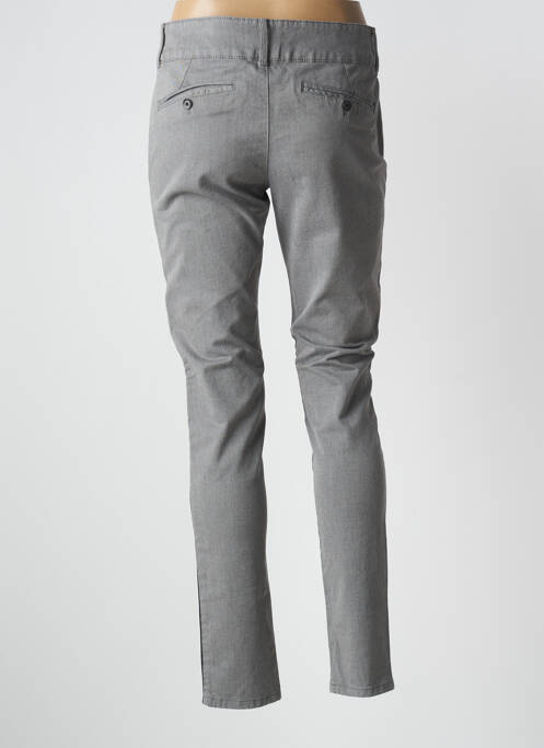Pantalon slim gri LES TEINTURIERS femeie