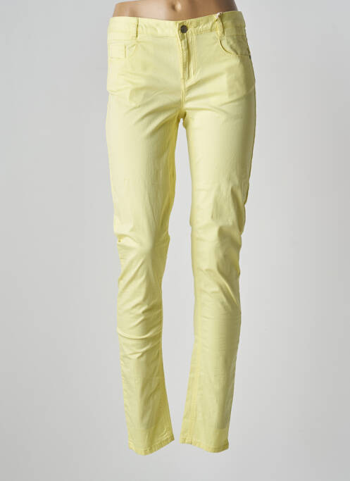Pantalon slim galben LPB femeie