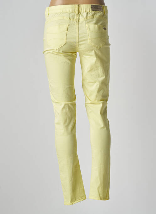 Pantalon slim galben LPB femeie
