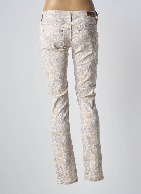 Pantalon slim bej FREESOUL femeie