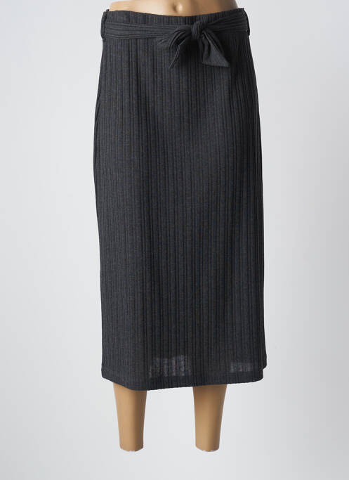 Fustă midi gri SYSTEMACTION femeie