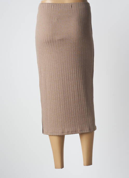 Fustă lungă bej CREAM femeie