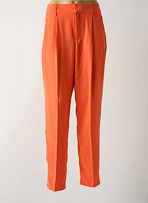 Pantalon chino portocaliu CREAM femeie