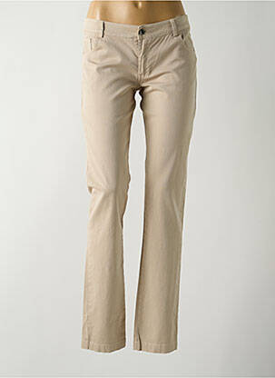 Pantalon slim talie joasă talie joasă bej PAKO LITTO femeie