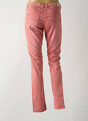 Pantalon slim talie joasă talie joasă roz GARCIA femeie
