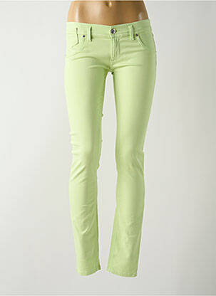 Jegging elasticitate talie joasă verde FREESOUL femeie