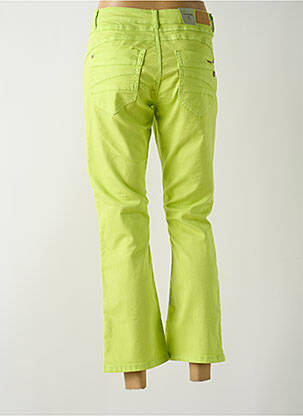 Pantalon 7/8 elasticitate mărime normală verde CREAM femeie