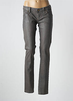 Blugi cu croială slim gri FREESOUL femeie