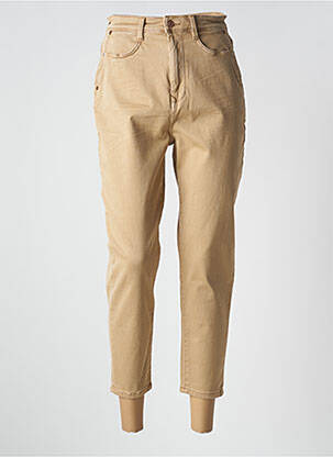 Blugi croială Mom bej SALSA femeie