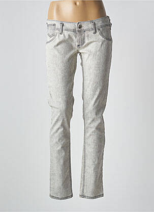 Blugi cu croială dreaptă gri FREE SOUL femeie