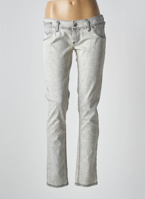 Blugi cu croială dreaptă gri FREE SOUL femeie