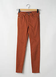 Pantalon slim buzunare maro TIFFOSI femeie