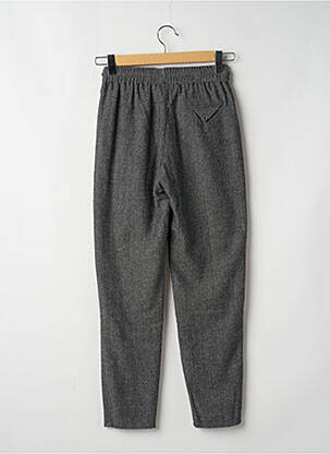 Pantalon drept talie elastică gri MOLLY BRACKEN femeie