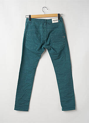 Pantalon 7/8 elasticitate mărime normală albastru PLEASE femeie