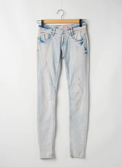 Blugi cu croială slim albastru FREEMAN T.PORTER femeie