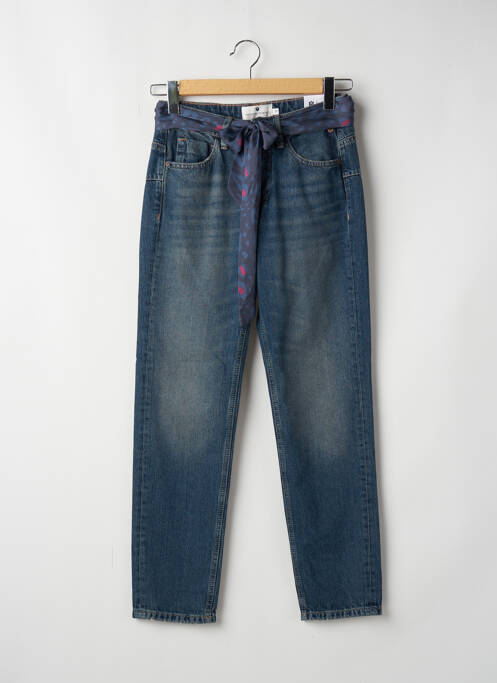 Blugi cu croială dreaptă albastru FREEMAN T.PORTER femeie